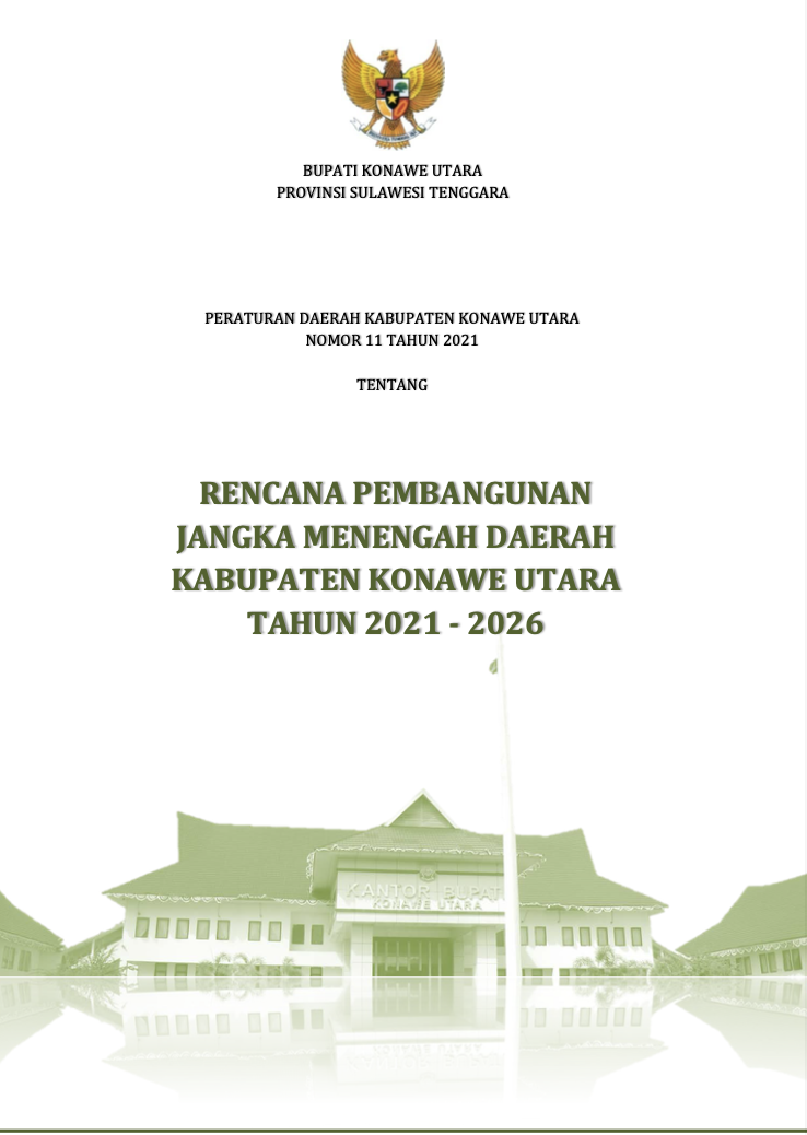RPJMD Kabupaten Konawe Utara Tahun 2021-2026